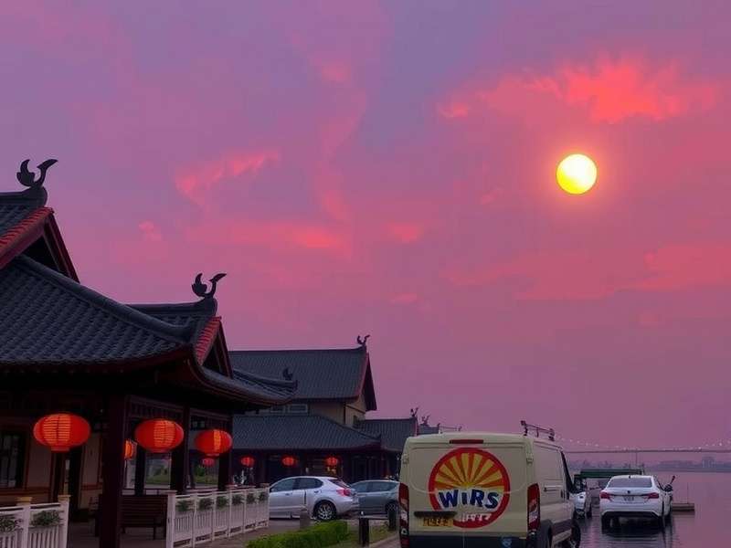 一家人日用品超市门店外观